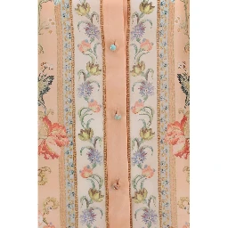 Multicolor Silk Pattern Shirt