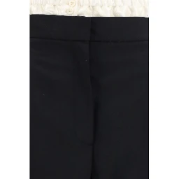 Black Wool Oves Aries Dress Pants
