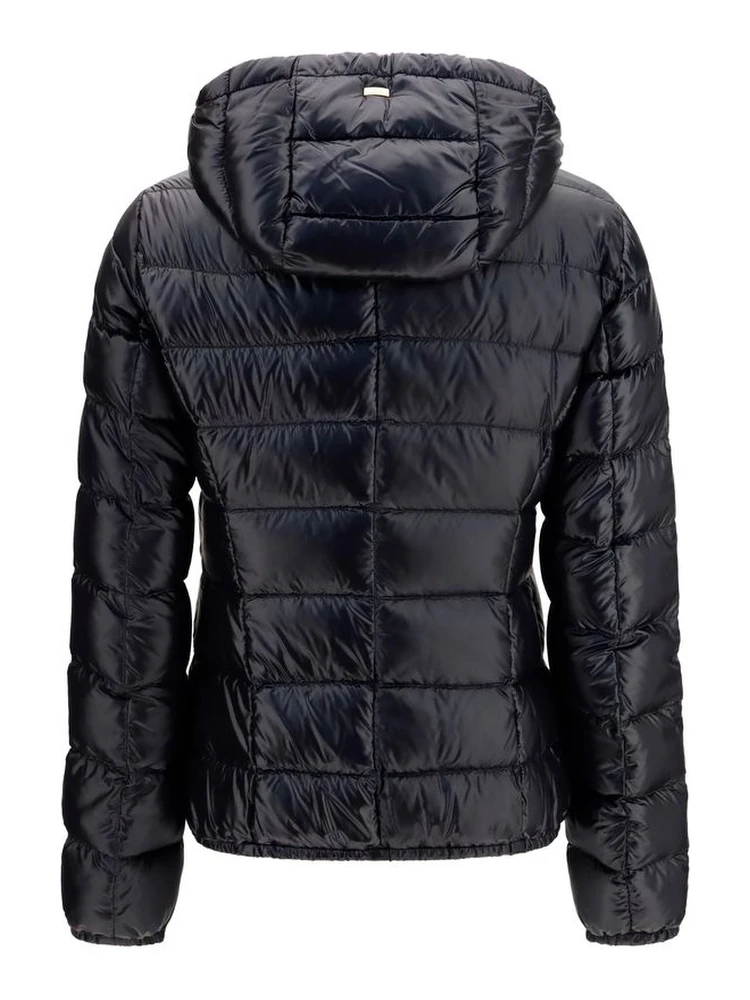 Black Polyamide Full-Length Jacket alternative