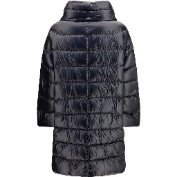 Black Polyester Coat