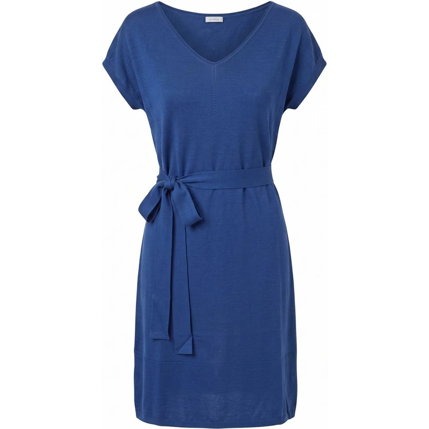 Blue Silk Women Dress