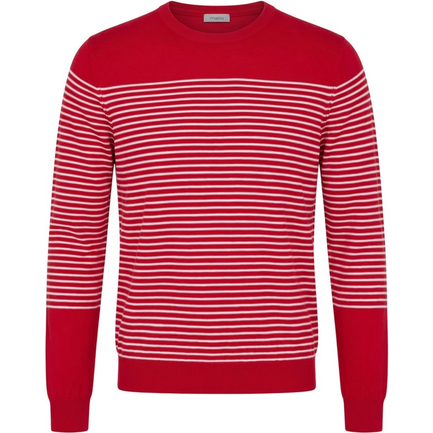 Red Cotton Men Sweater