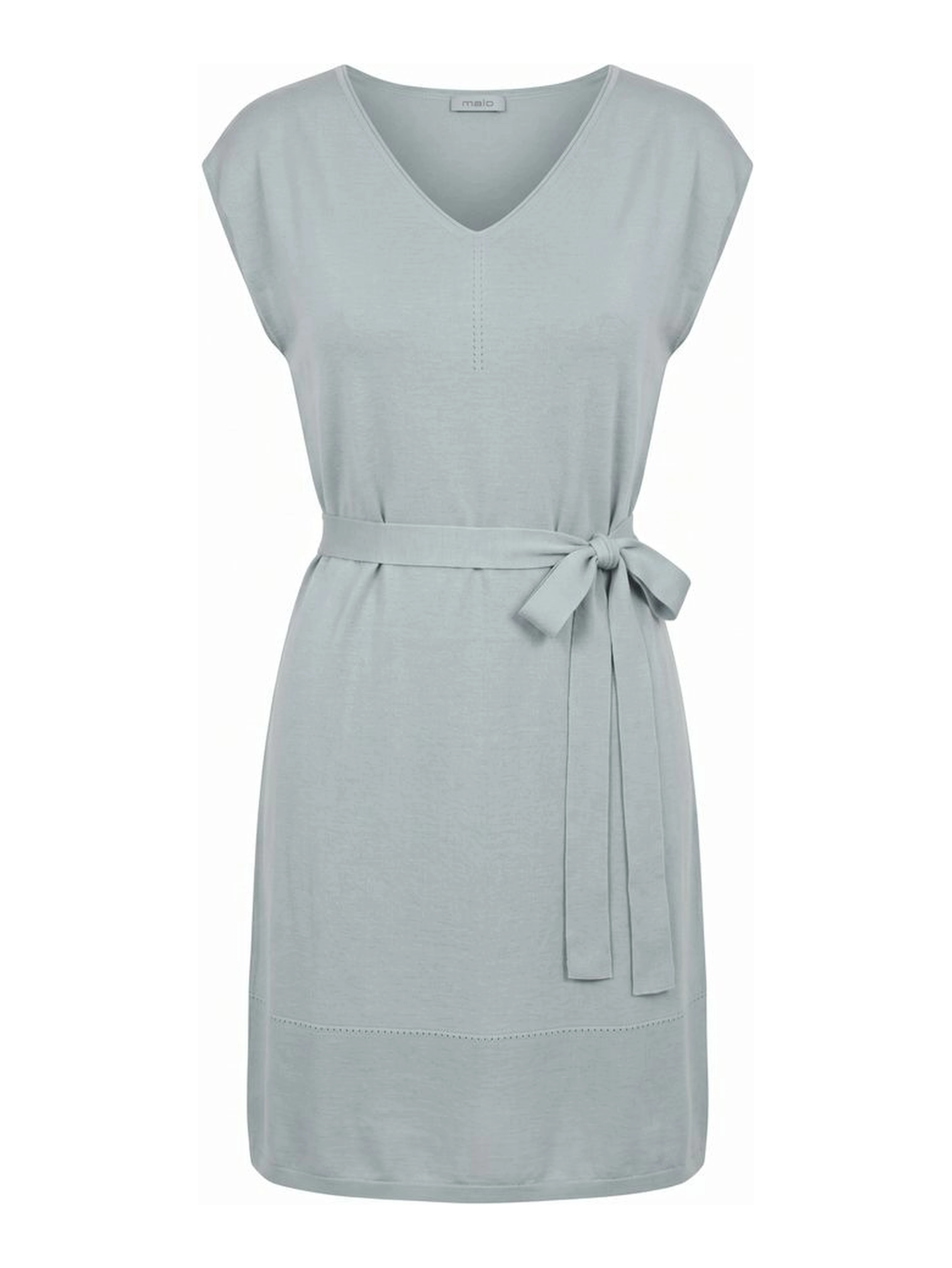 Grey Silk Women Dress