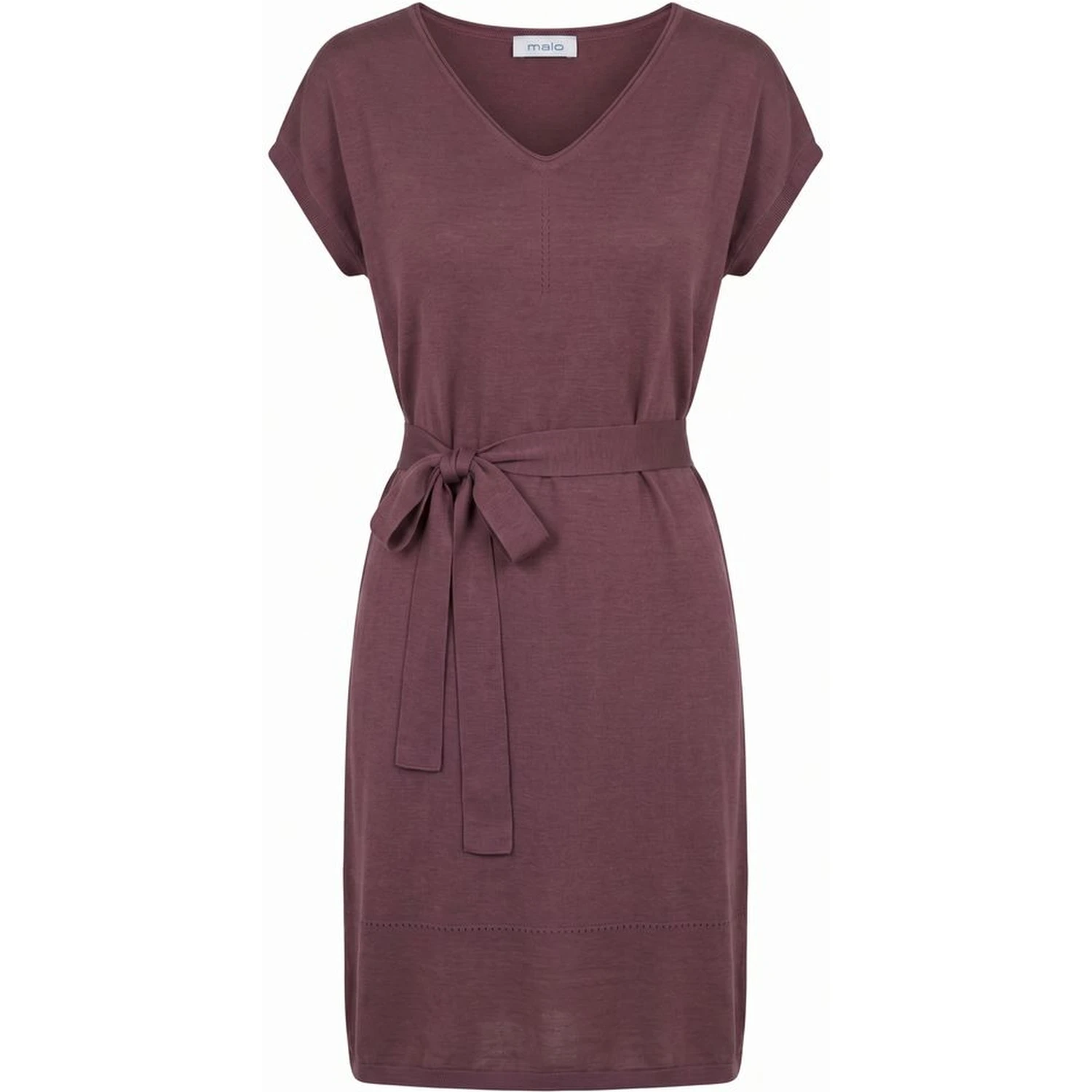 Purple Silk Women Dress