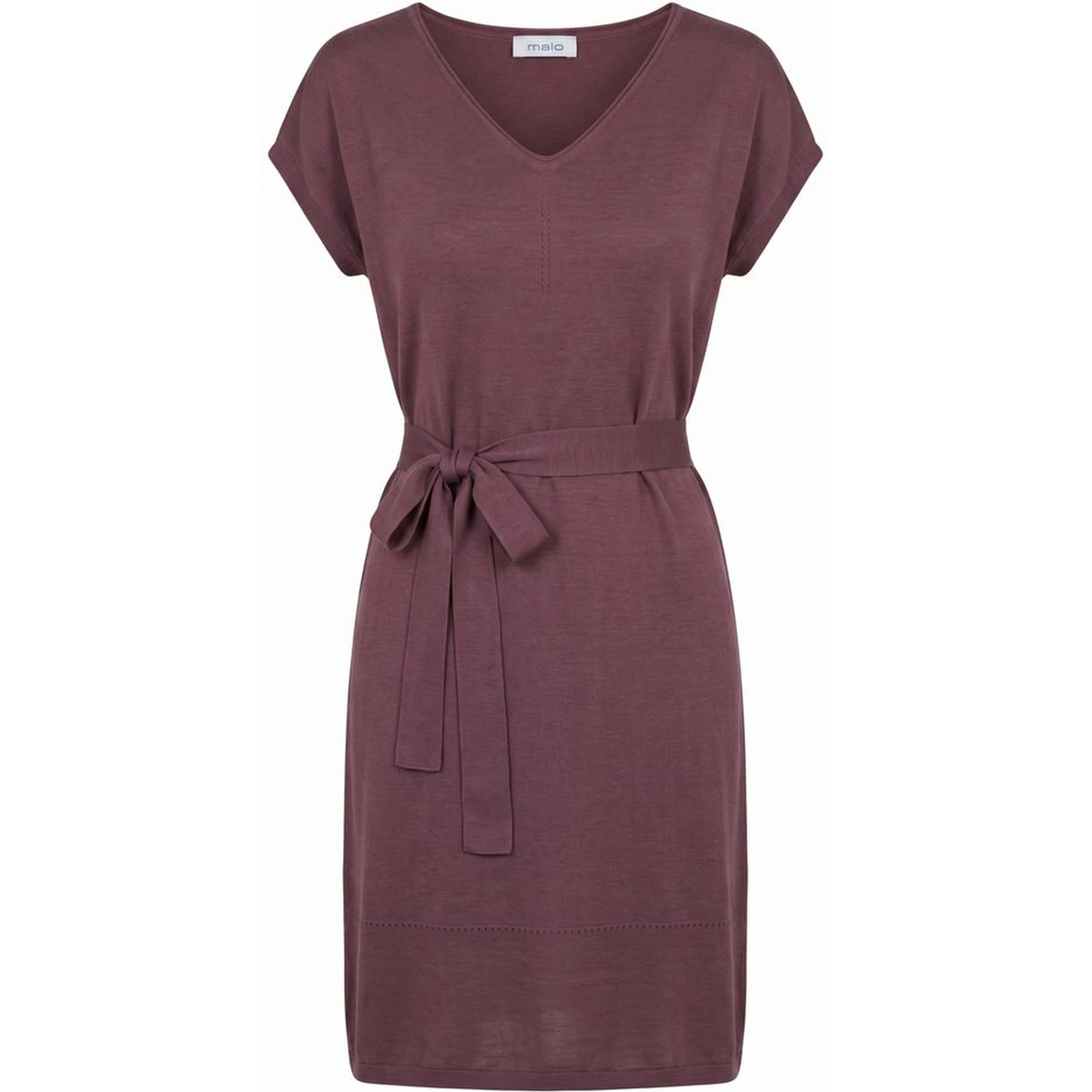 Purple Silk Women Dress