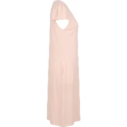 Pink Cotton Women Dress