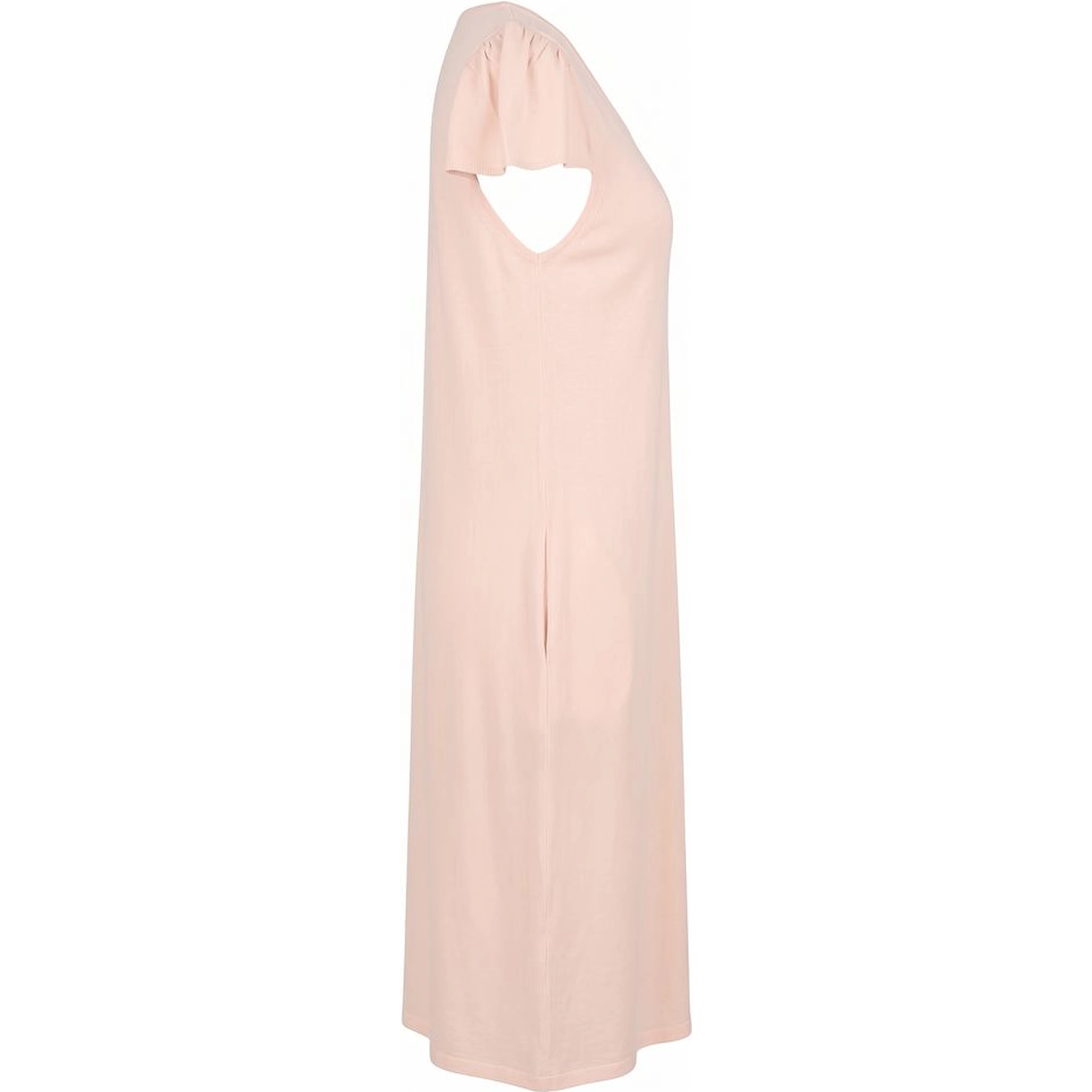 Pink Cotton Women Dress