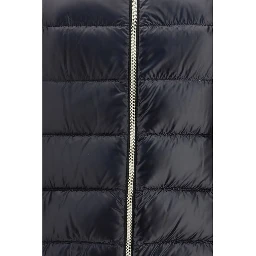 Black Polyamide Full-Length Jacket