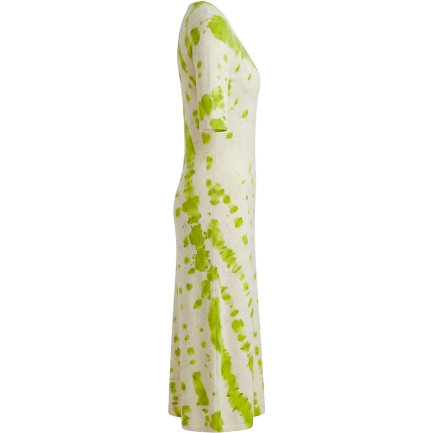 Green Cotton Women Dress