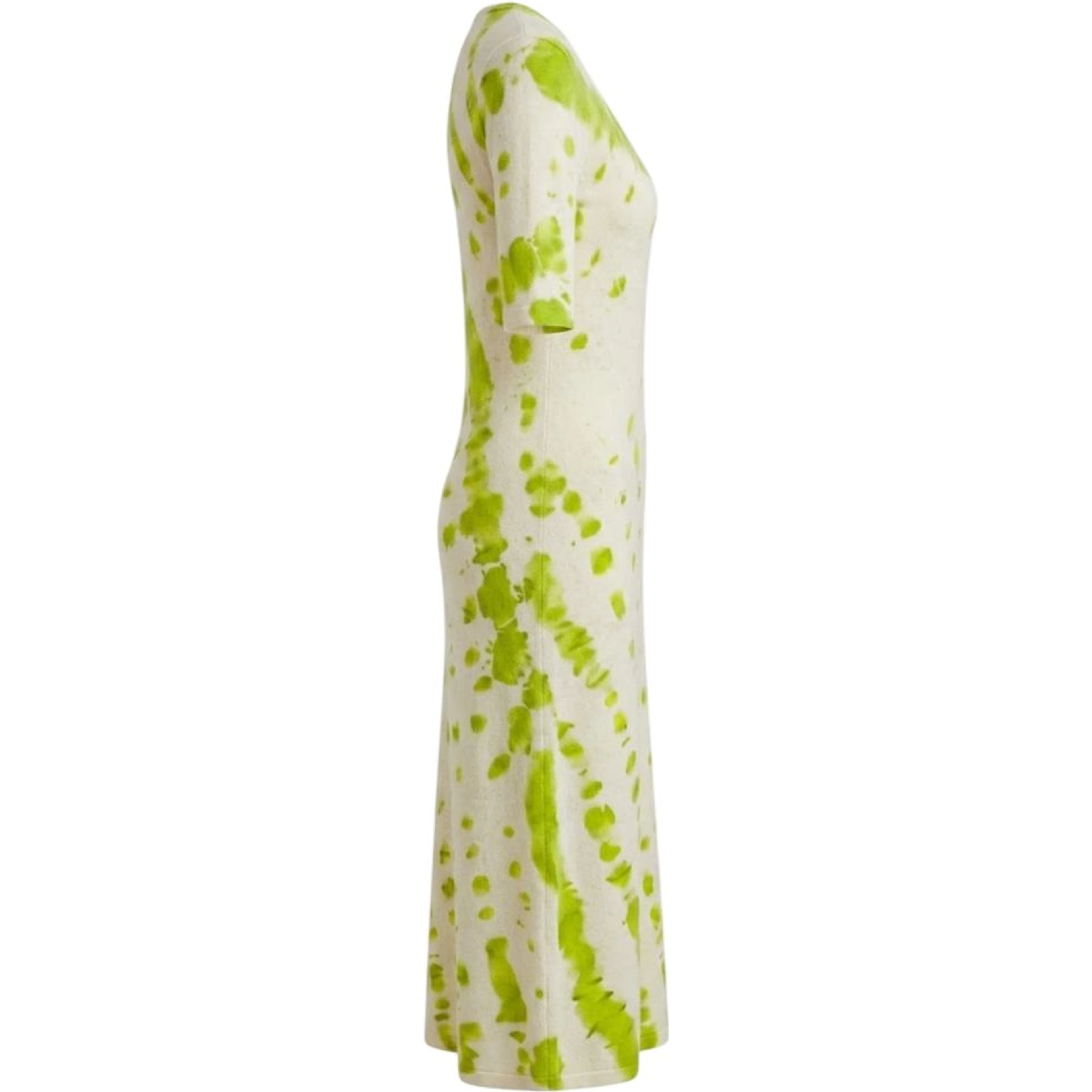 Green Cotton Women Dress