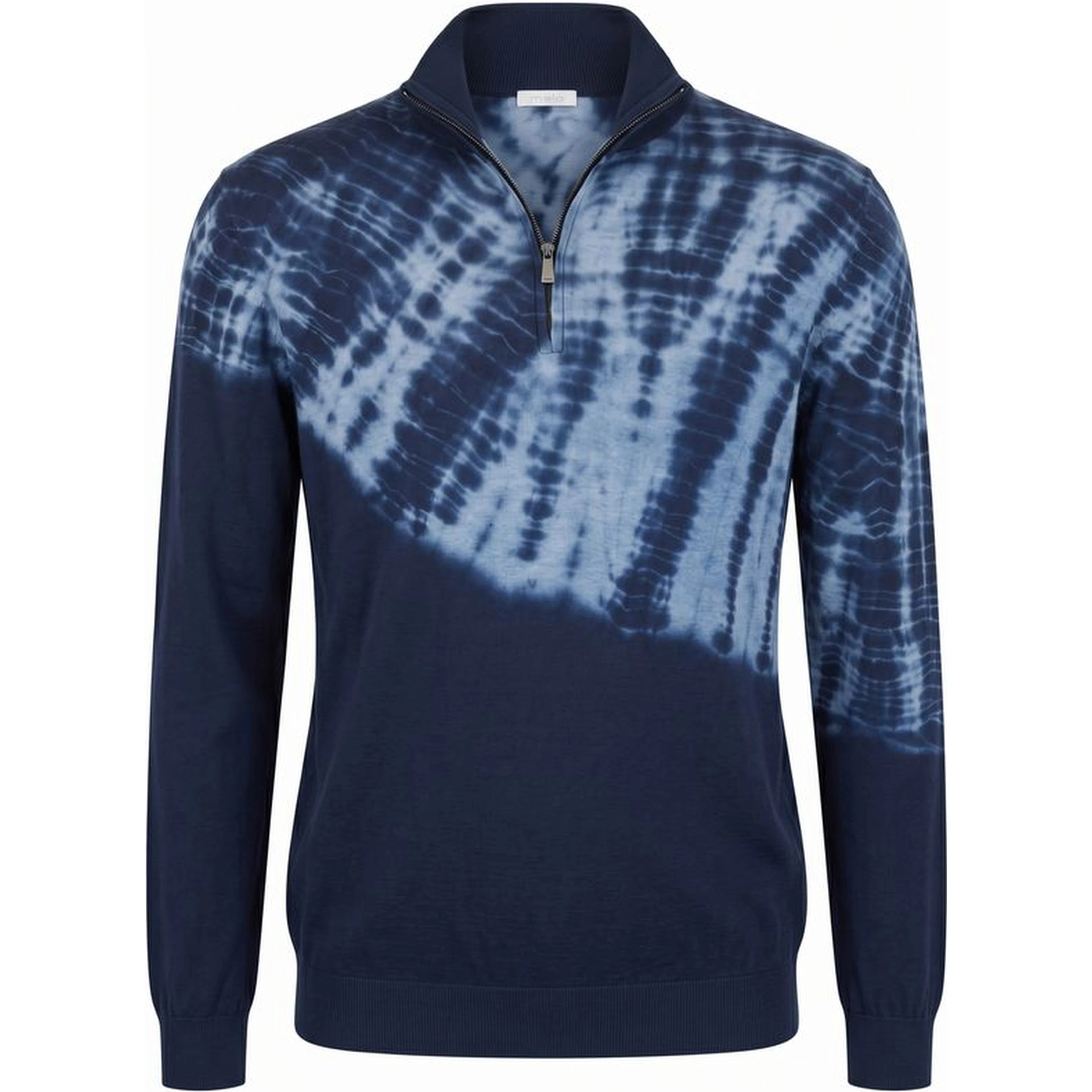 Blue Cotton Men's Sweater