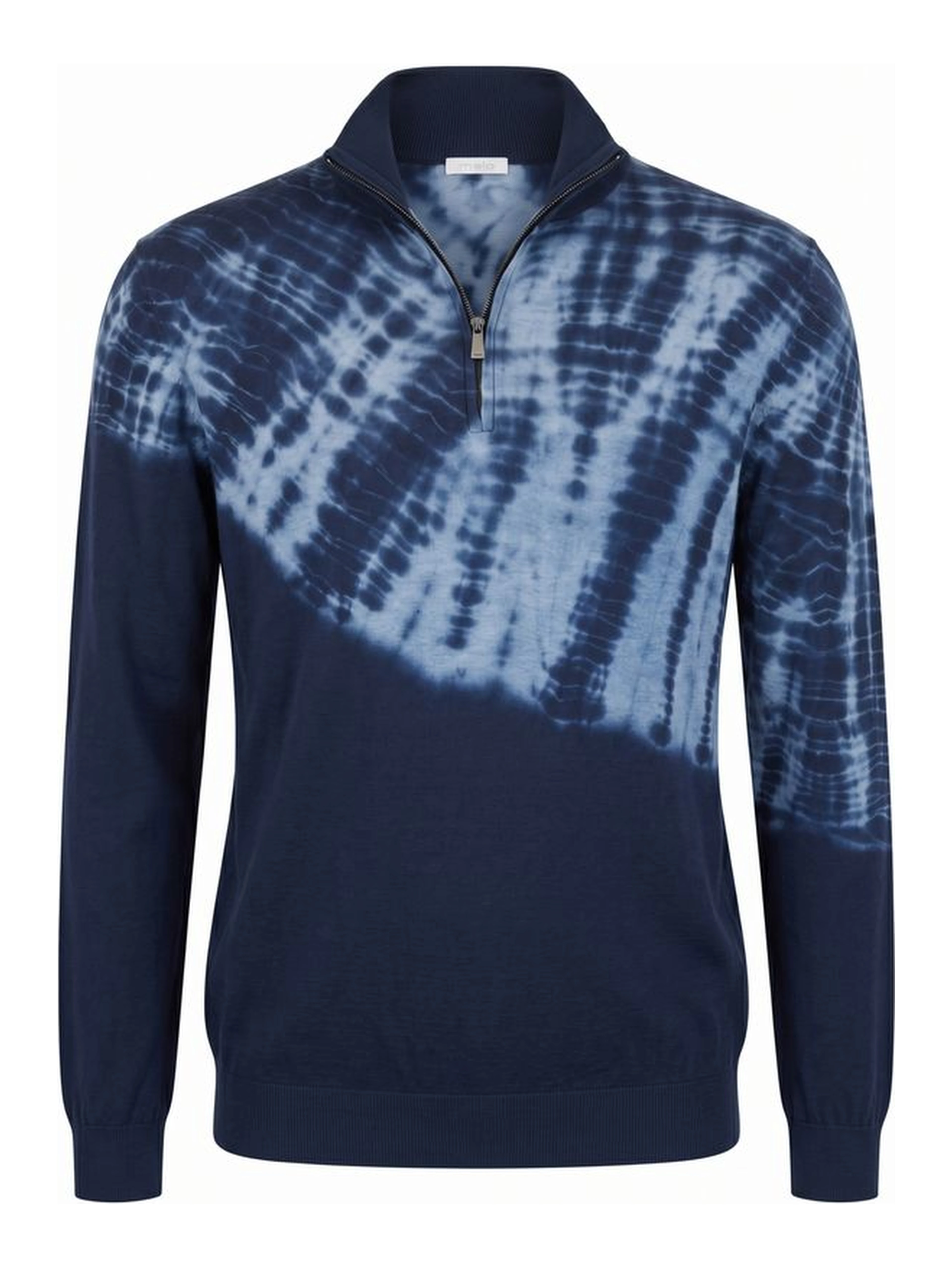 Blue Cotton Men's Sweater