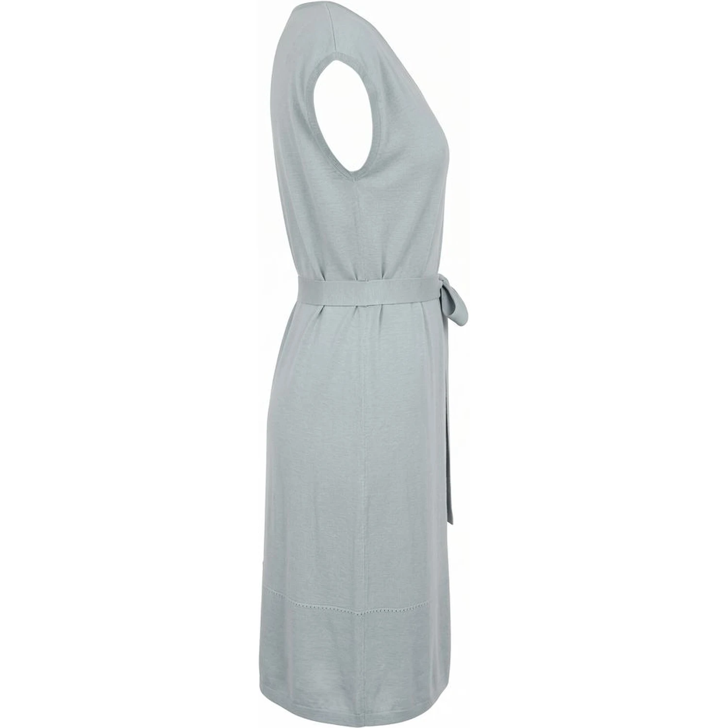 Grey Silk Women Dress