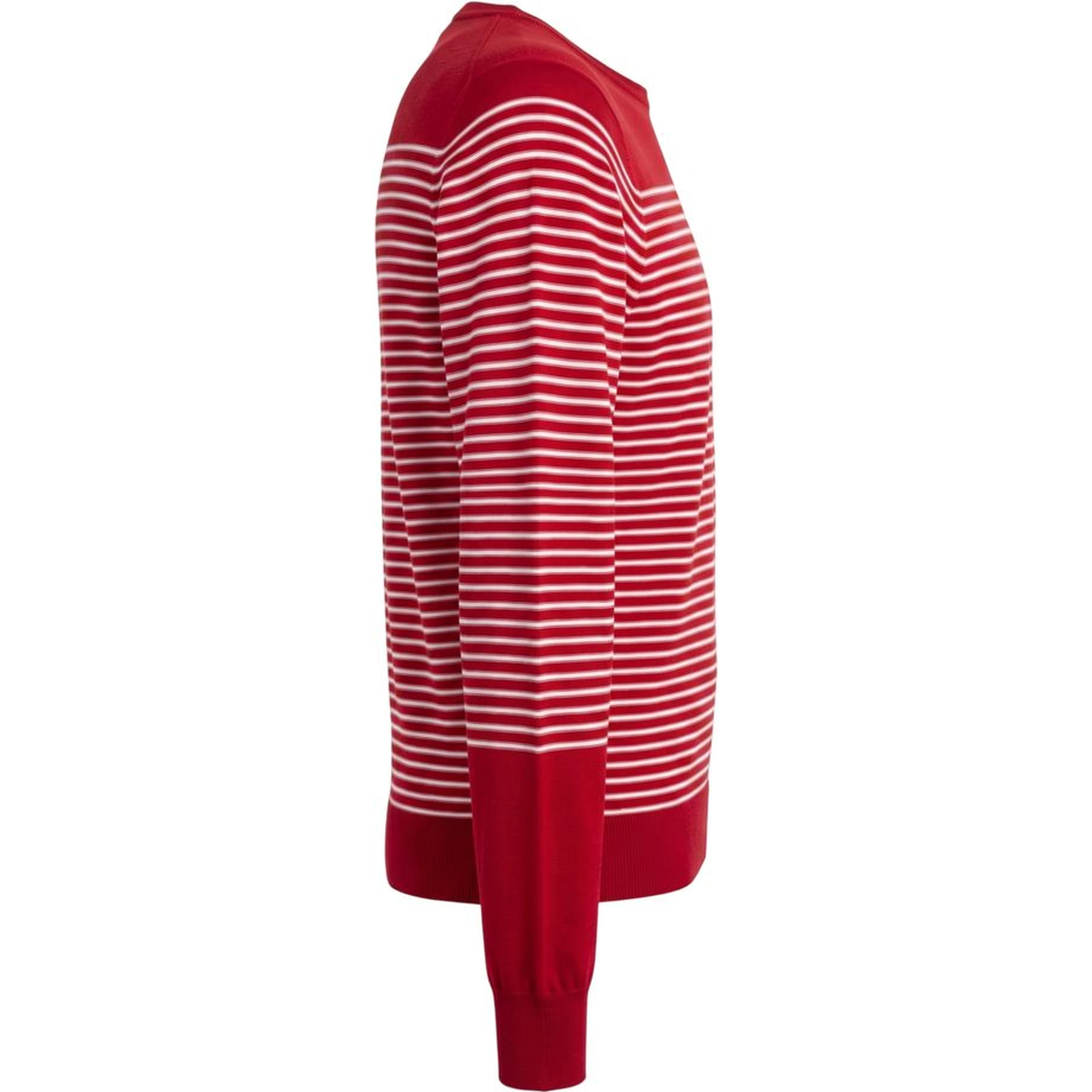 Red Cotton Men Sweater