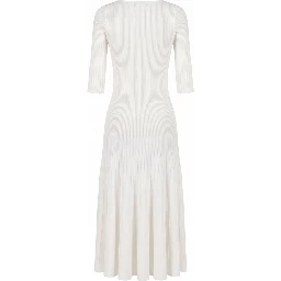 White Cotton Women Dress