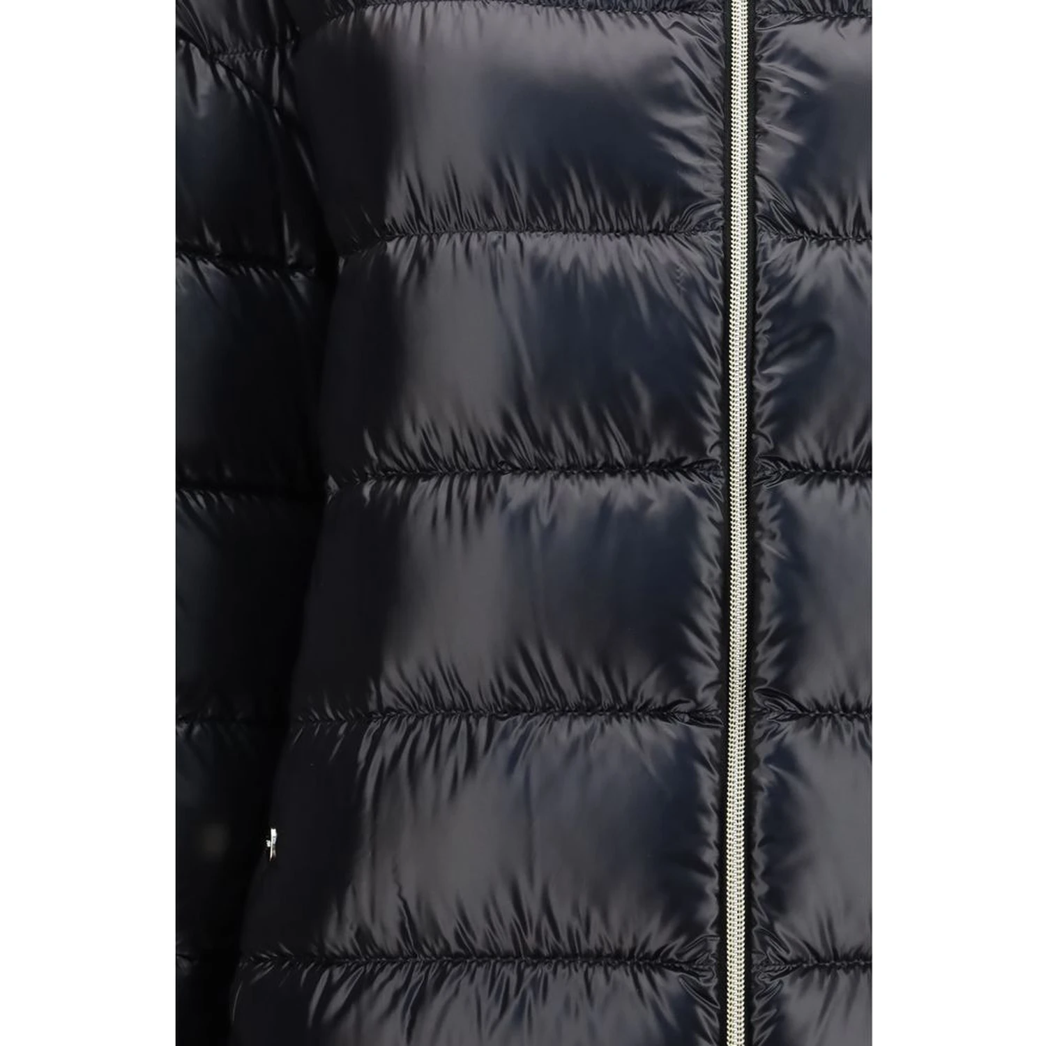 Black Polyester Coat
