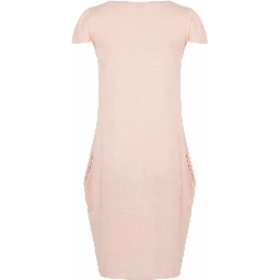 Pink Cotton Women Dress