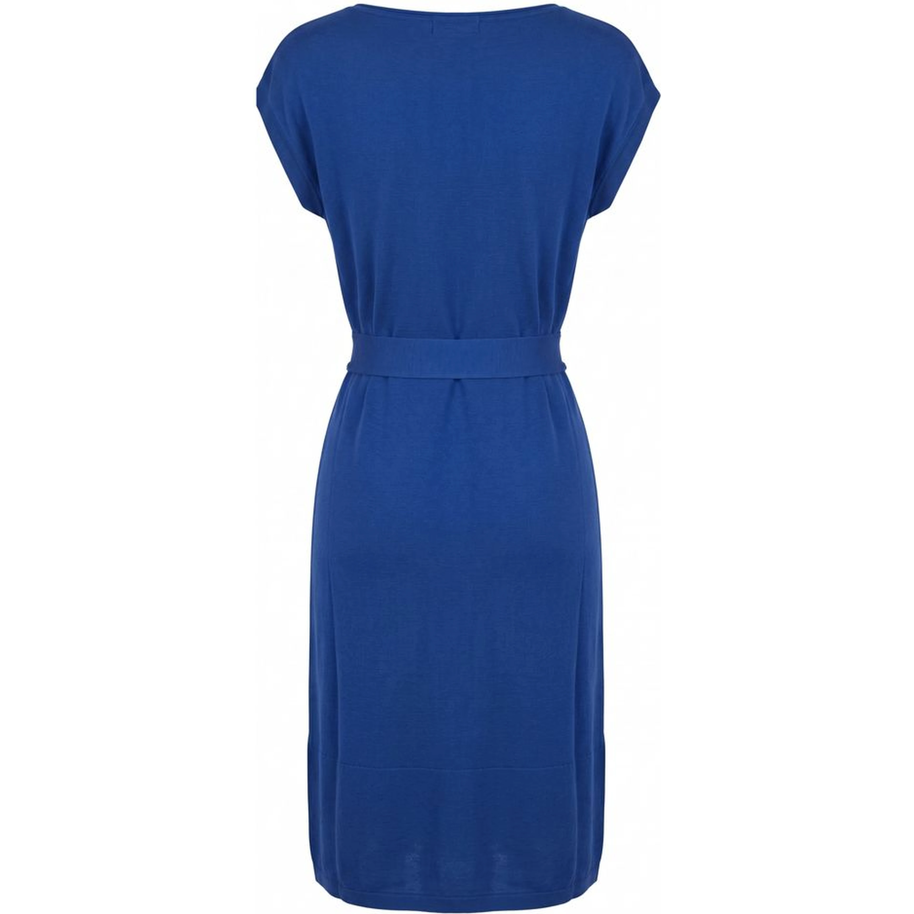 Blue Silk Women Dress