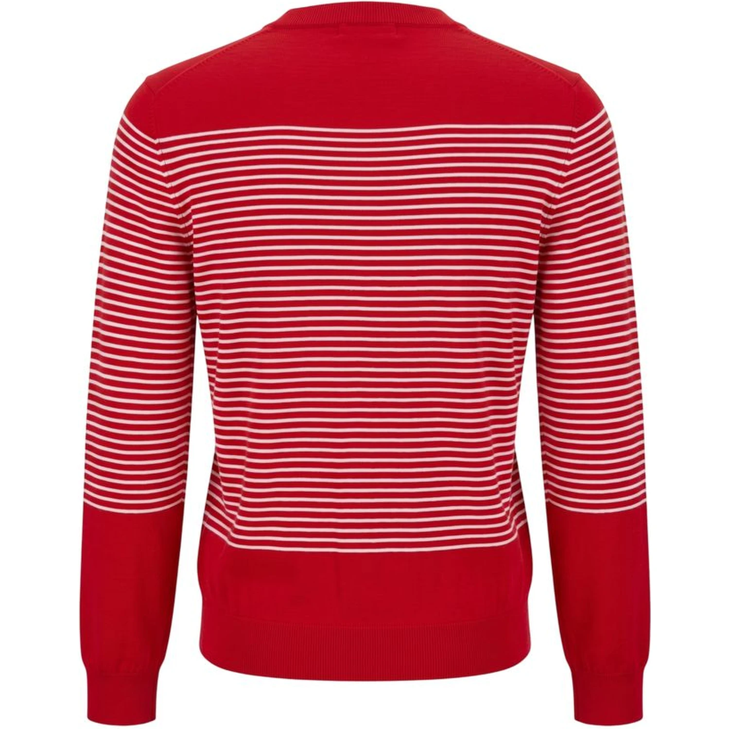 Red Cotton Men Sweater