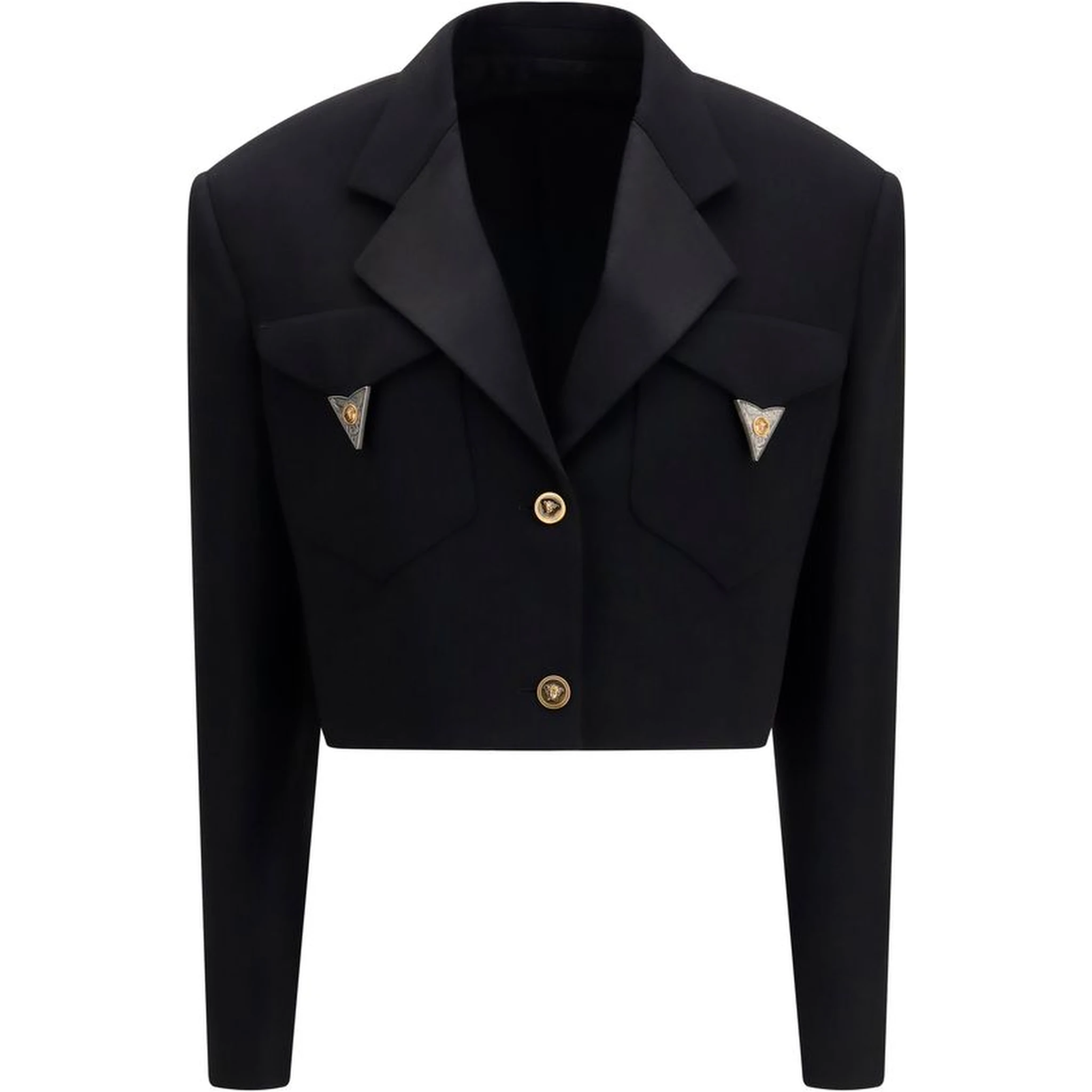 Black Wool Oves Aries Blazer