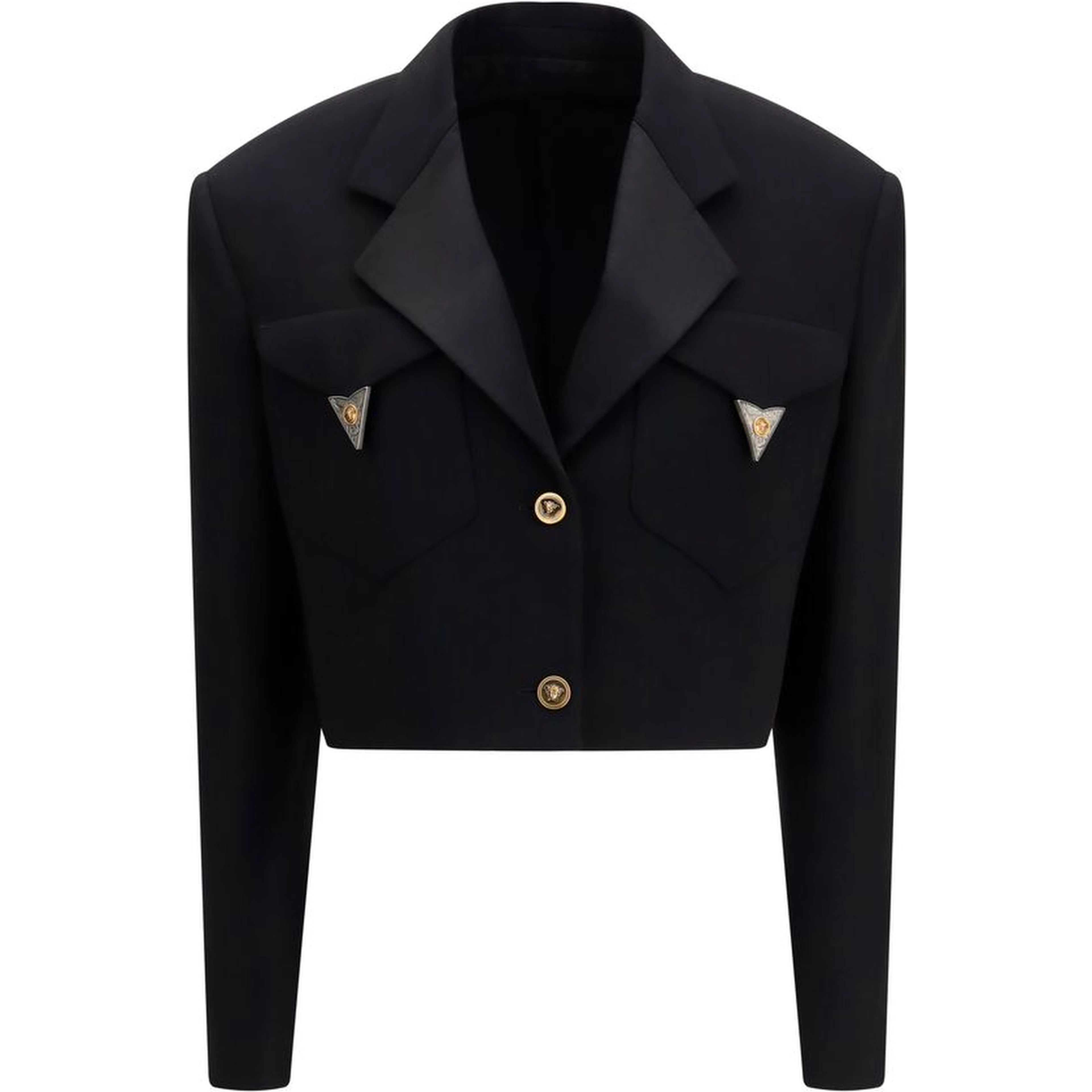 Black Wool Oves Aries Blazer