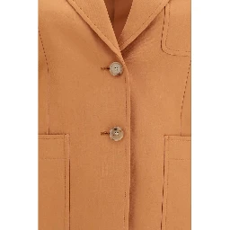 Orange Wool Oves Aries Blazer