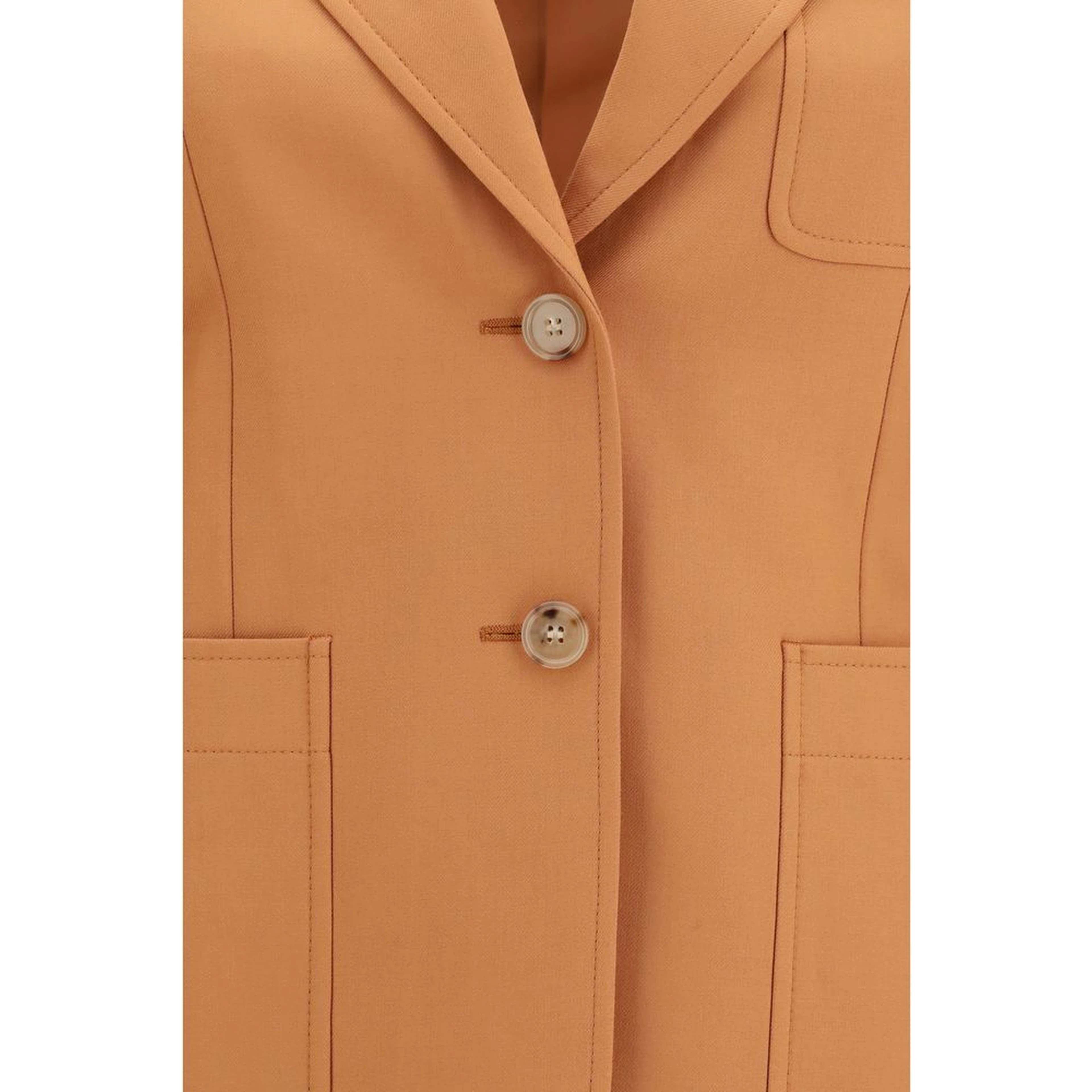 Orange Wool Oves Aries Blazer