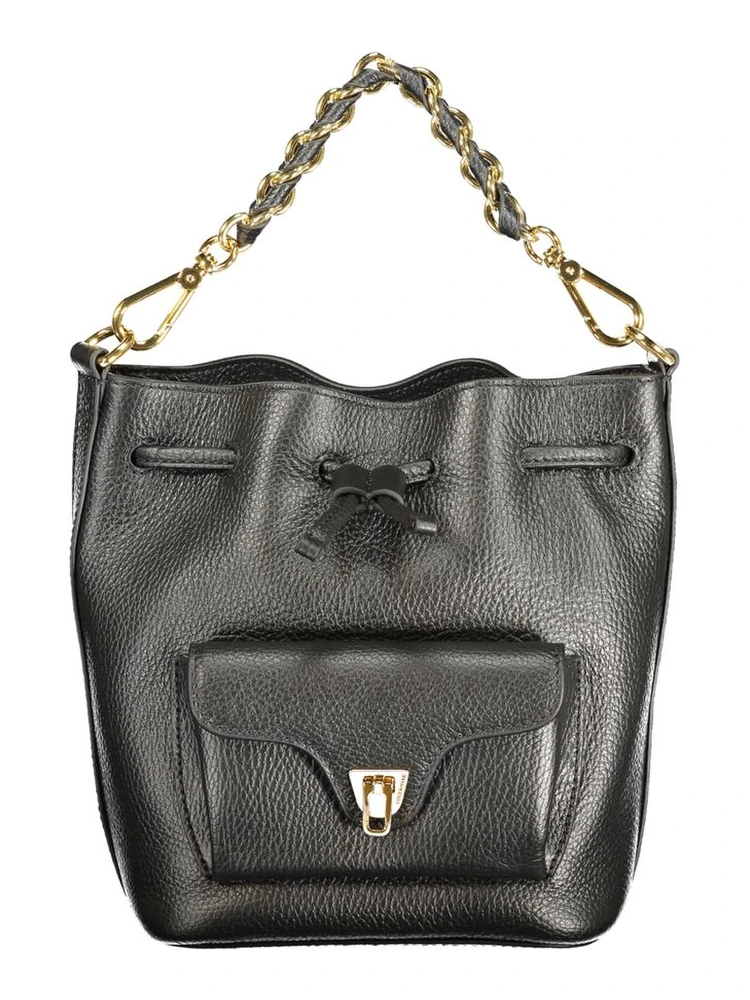 Black Leather Womens Bag