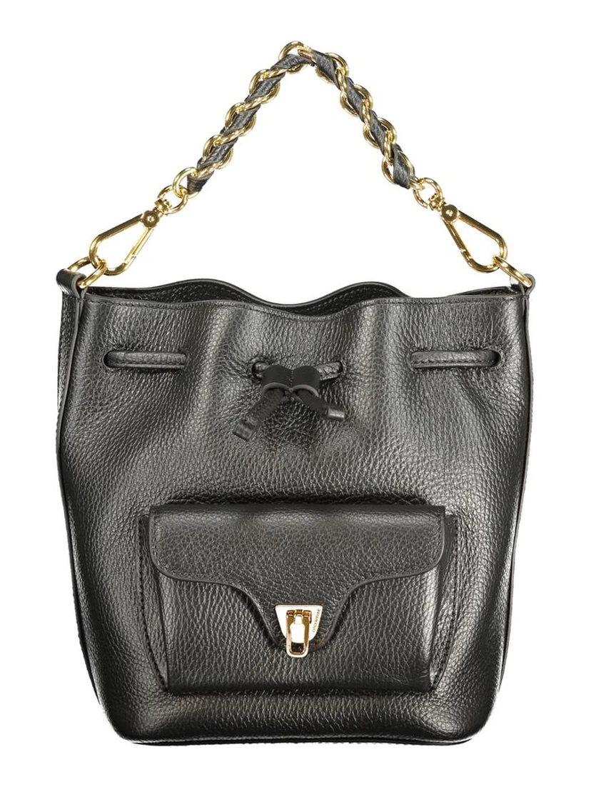 Black Leather Womens Bag