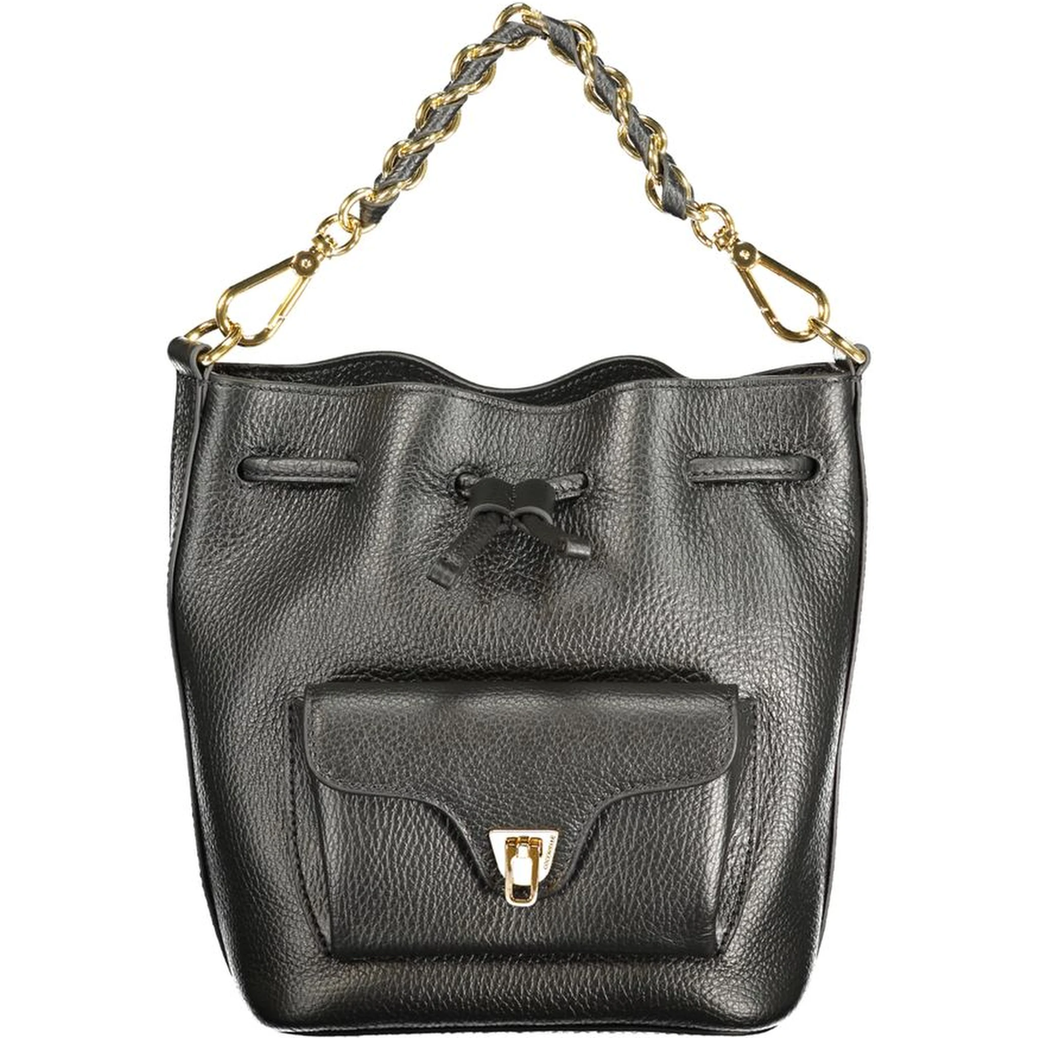 Black Leather Womens Bag