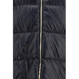 Black Goose Down Full-Length Jacket