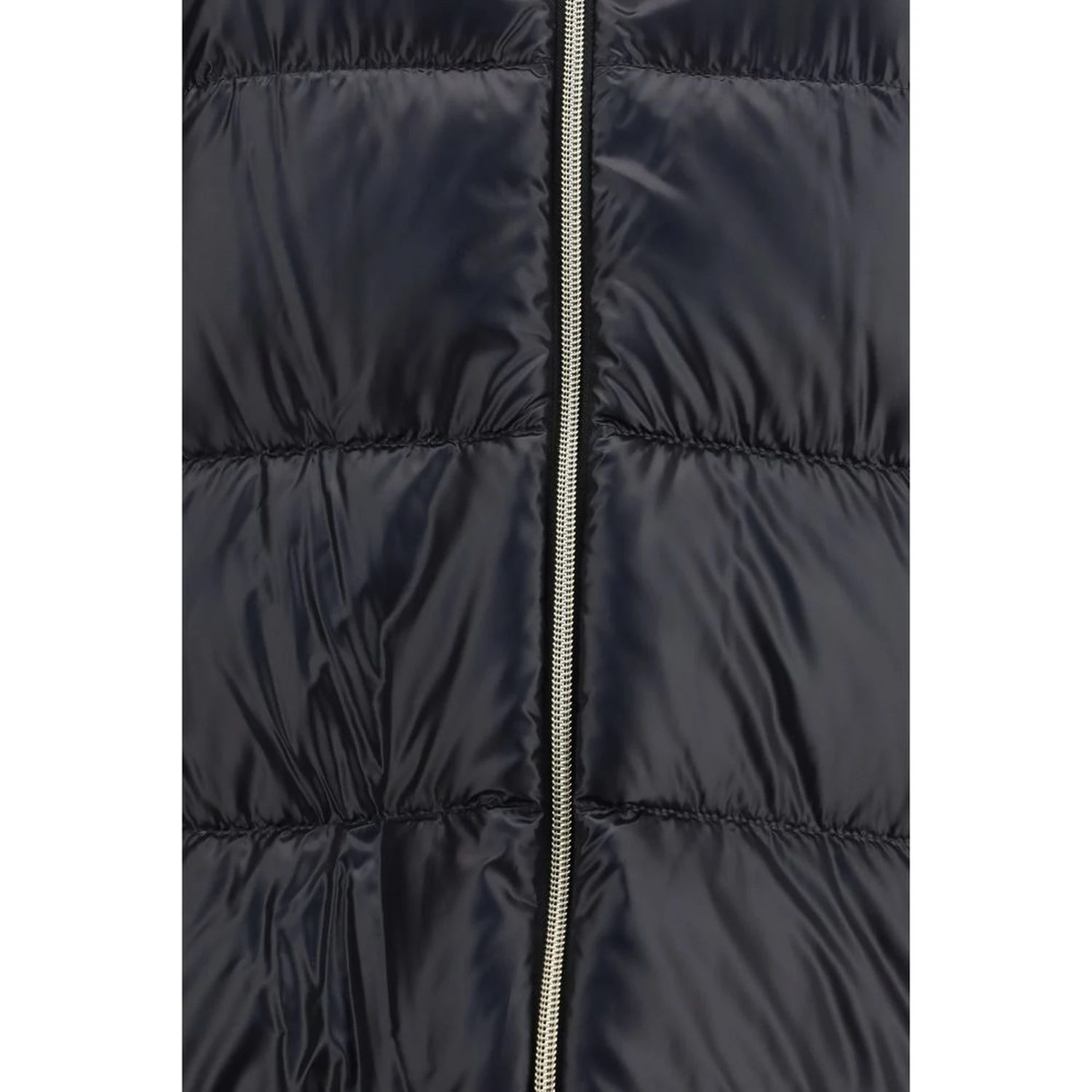 Black Goose Down Full-Length Jacket