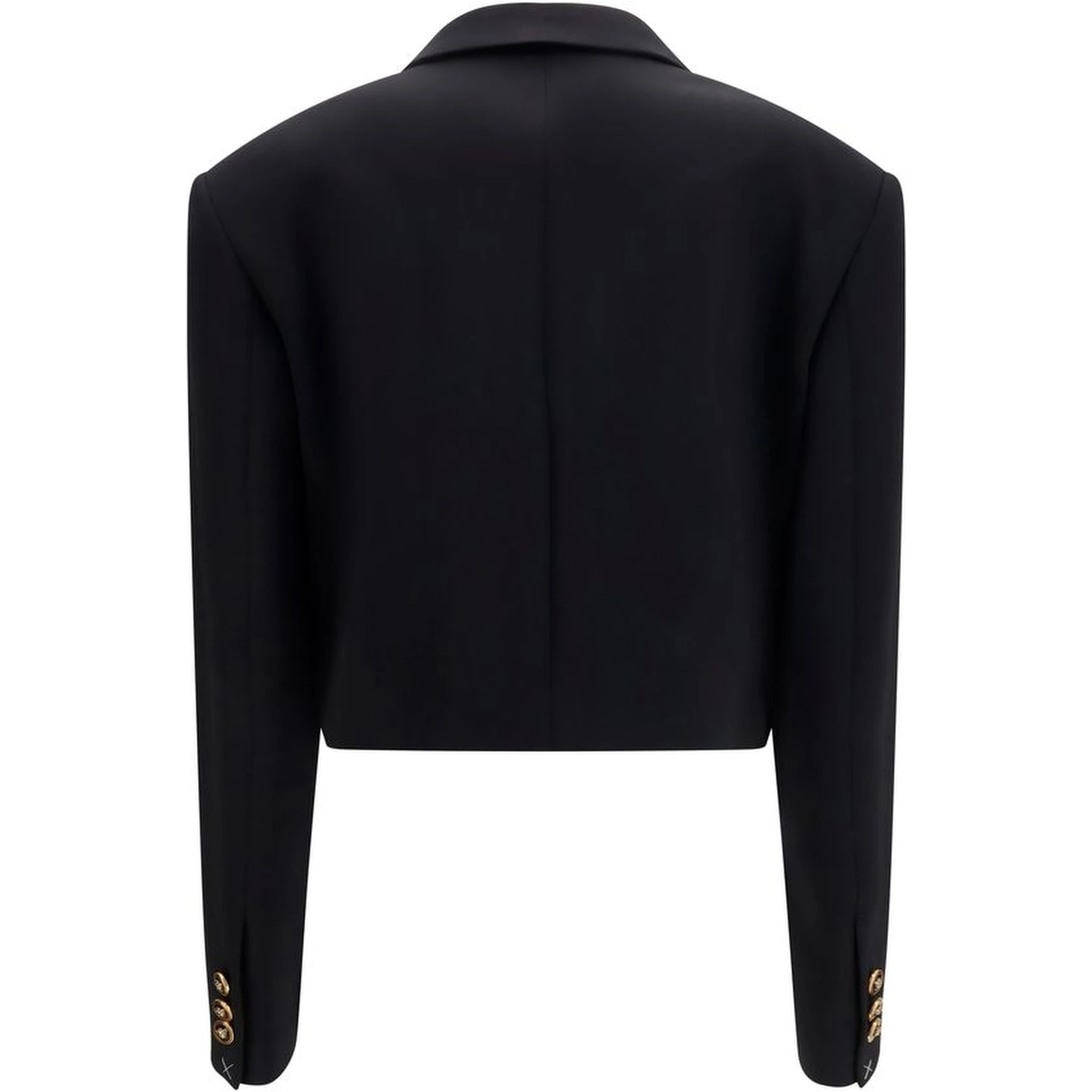 Black Wool Oves Aries Blazer