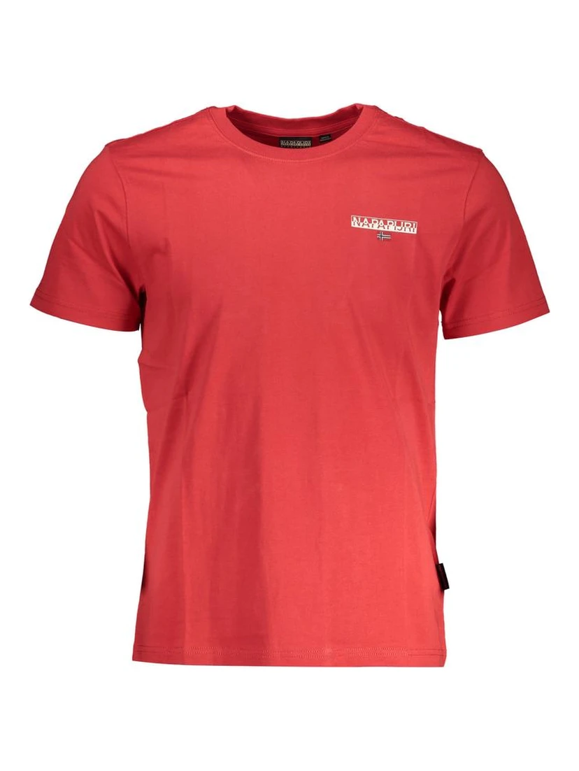 Red Cotton Men's Shirt