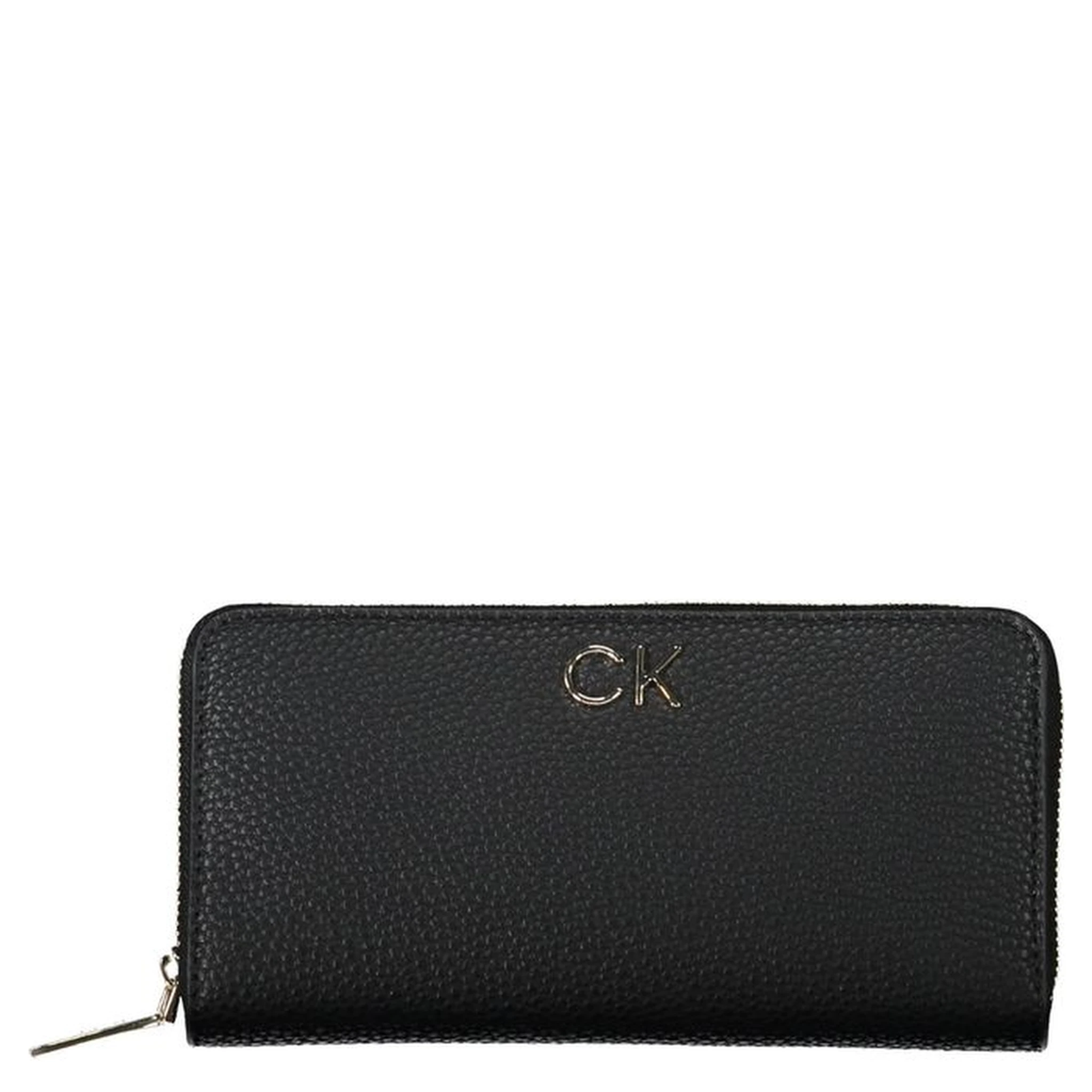Black Polyester Womens Wallet