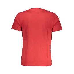 Red Cotton Men's Shirt