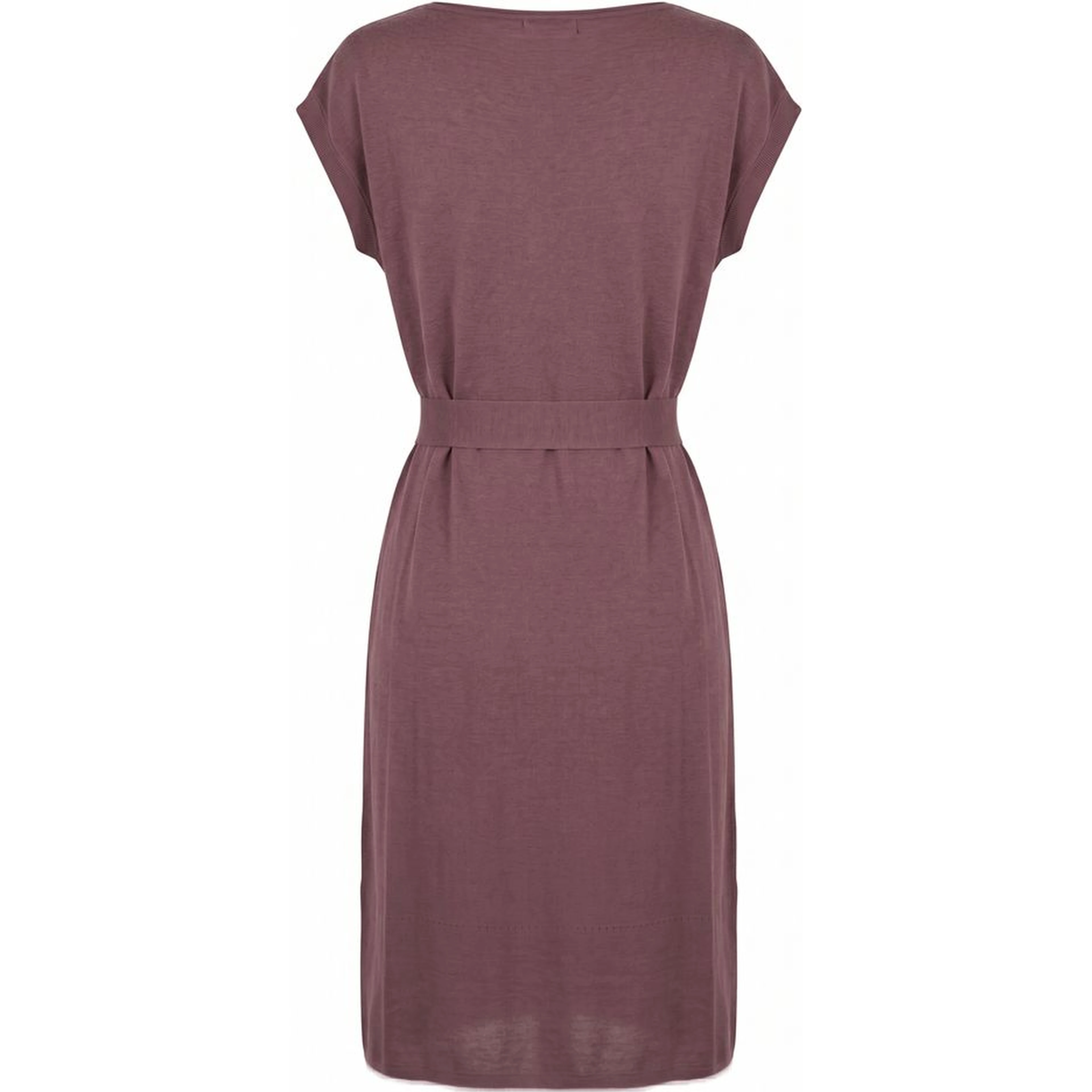 Purple Silk Women Dress