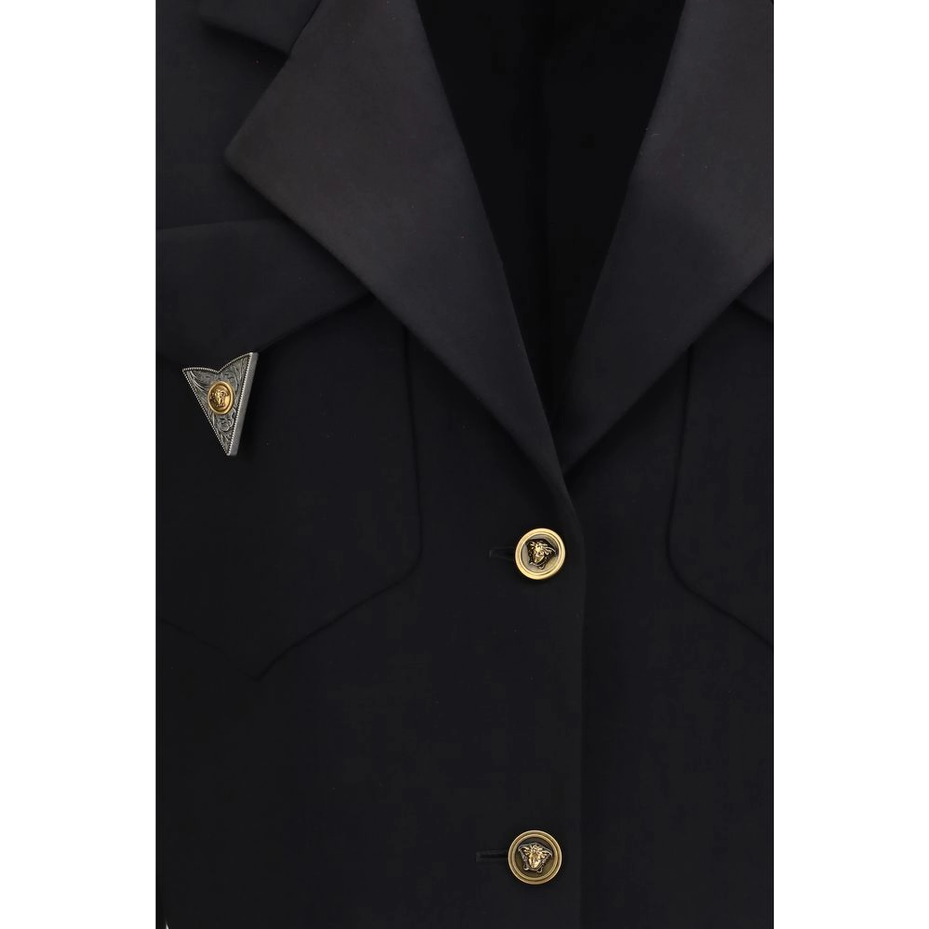 Black Wool Oves Aries Blazer
