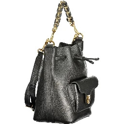 Black Leather Womens Bag