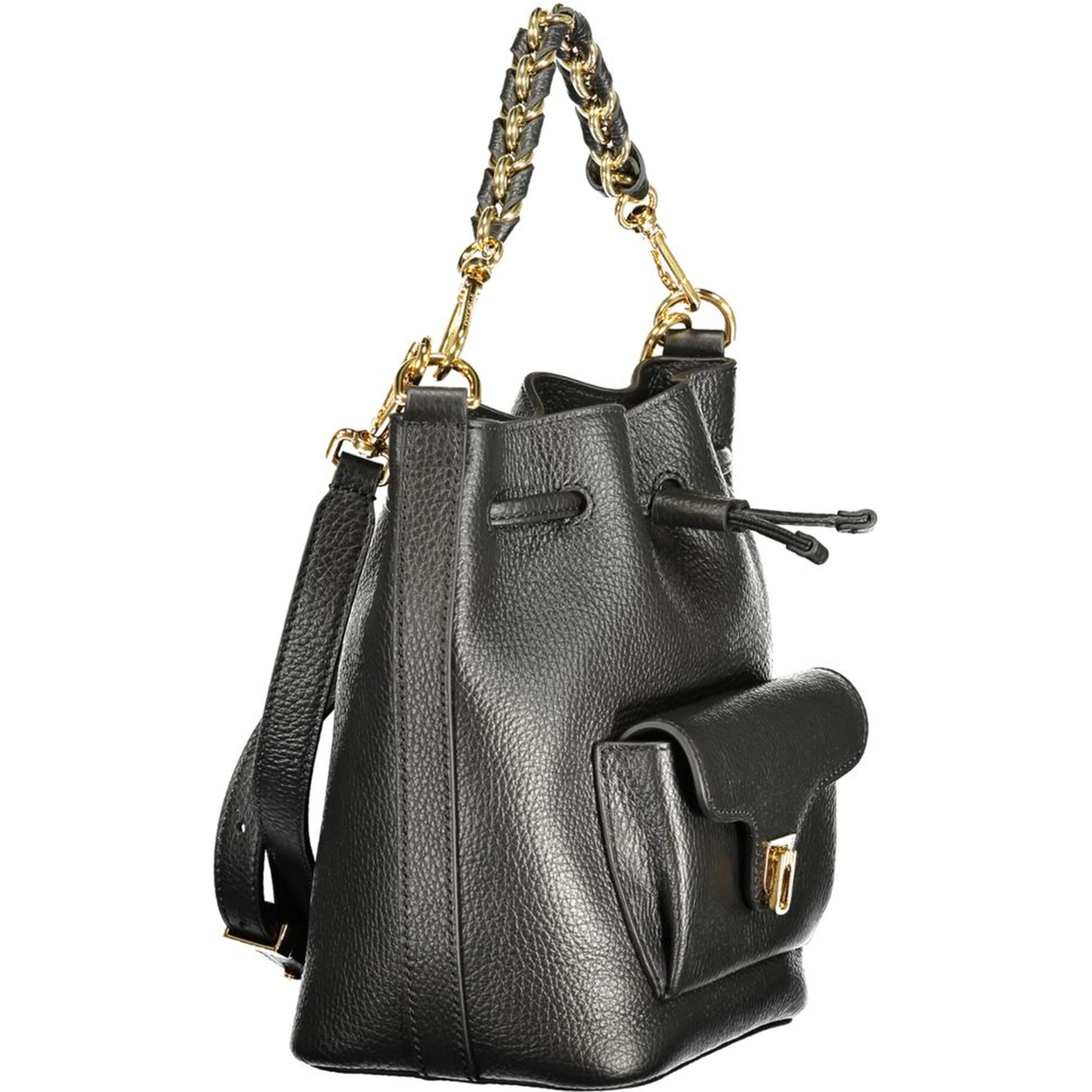Black Leather Womens Bag