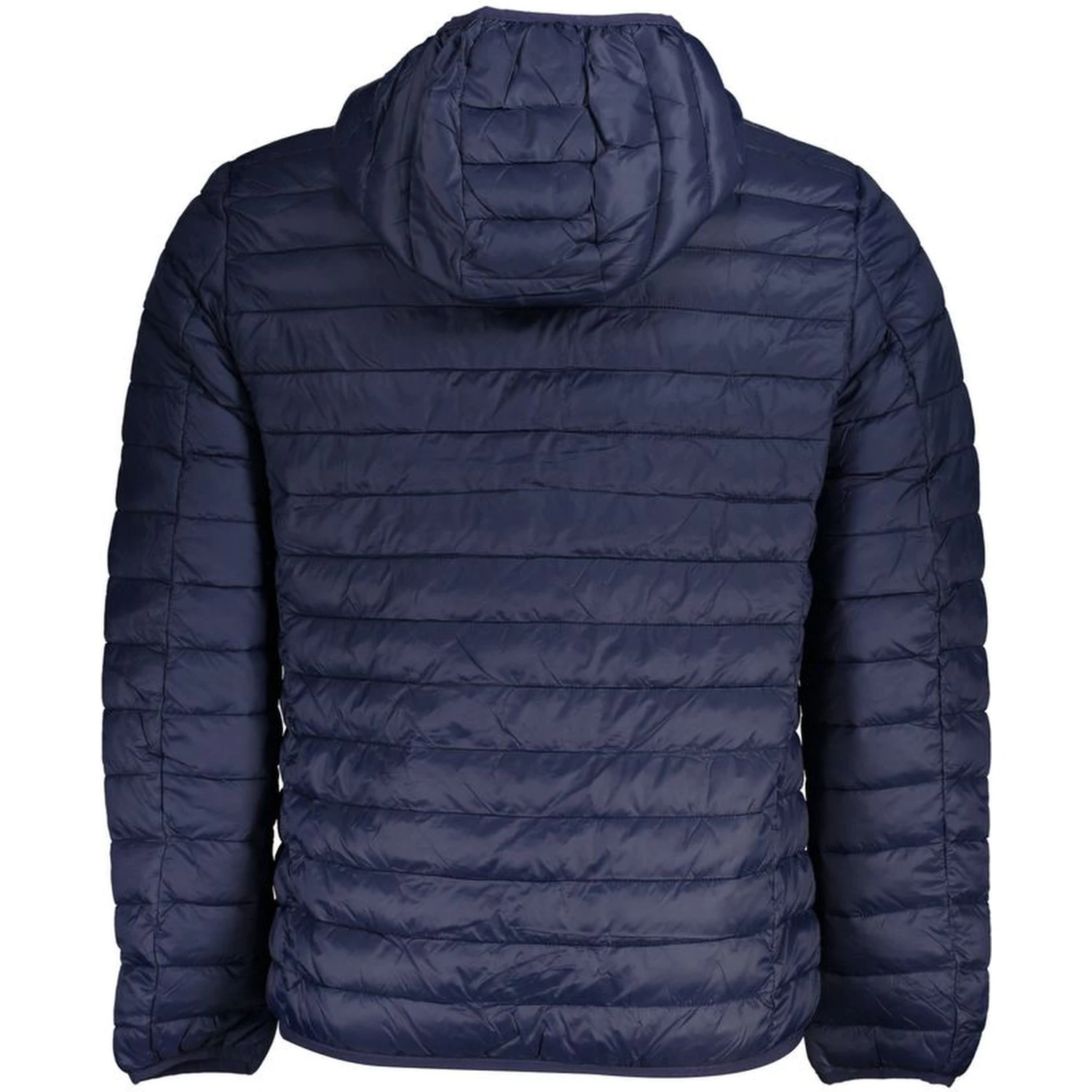 Blue Poliamide Men's Jacket