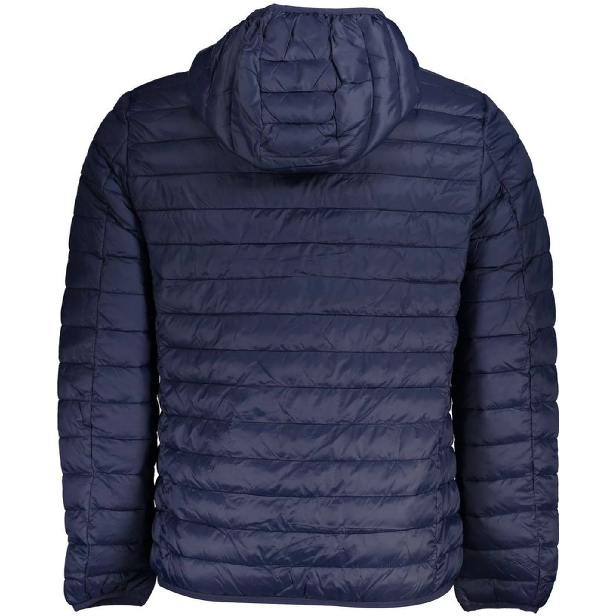 Blue Poliamide Men's Jacket