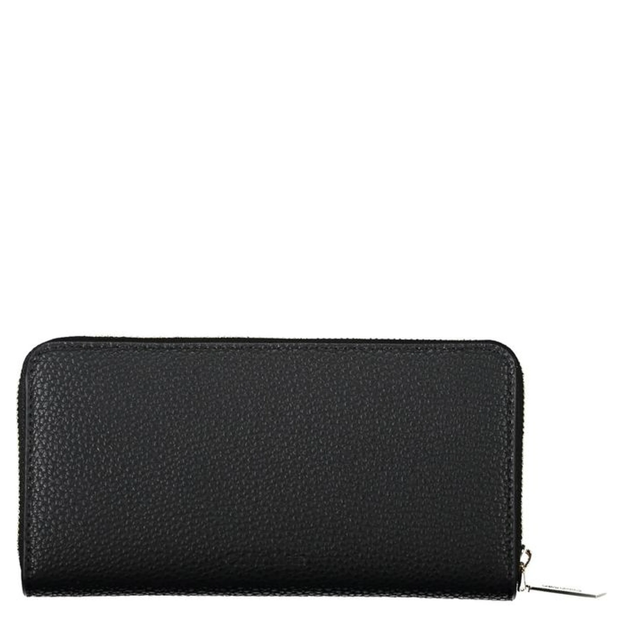 Black Polyester Womens Wallet