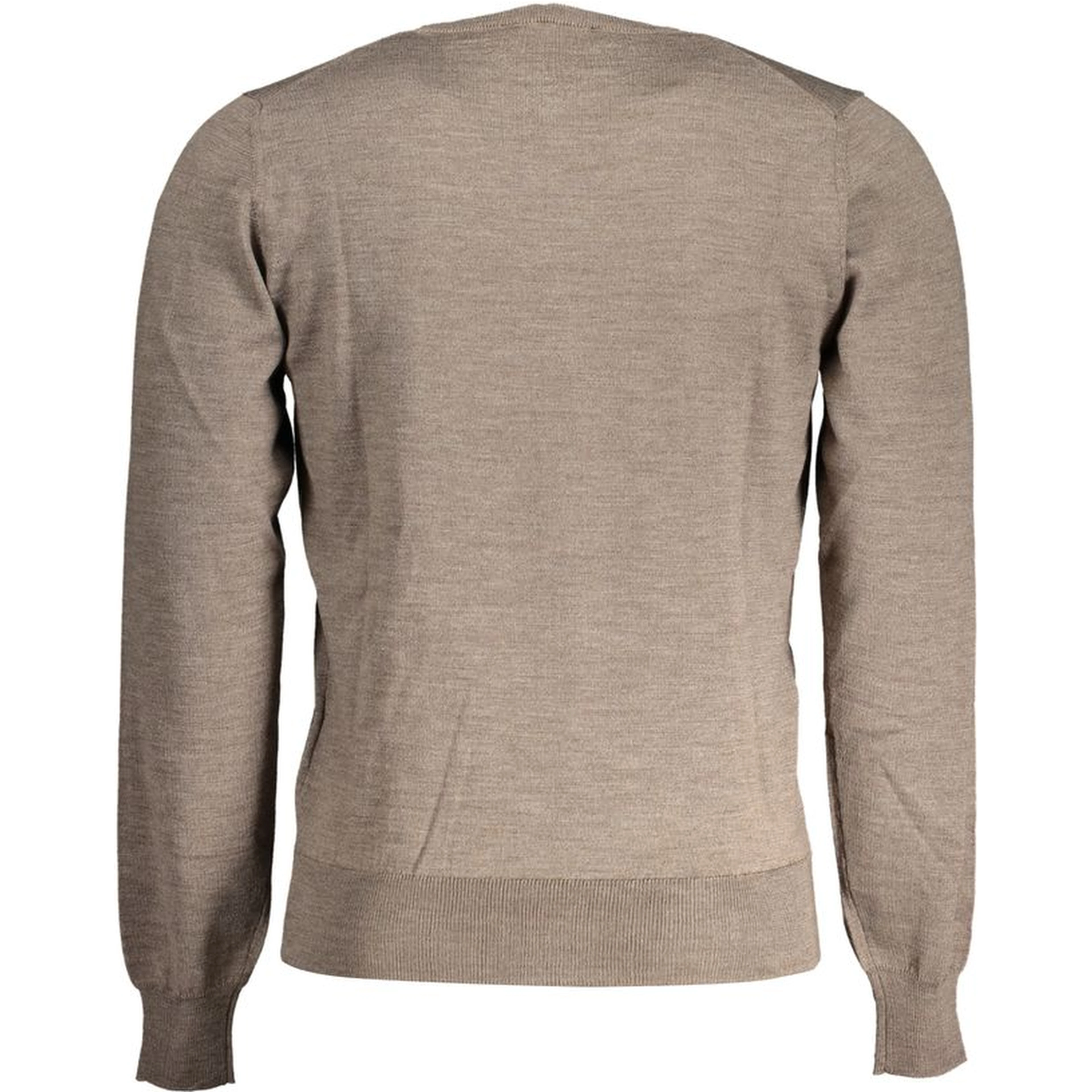 Brown Wool Men's Sweater