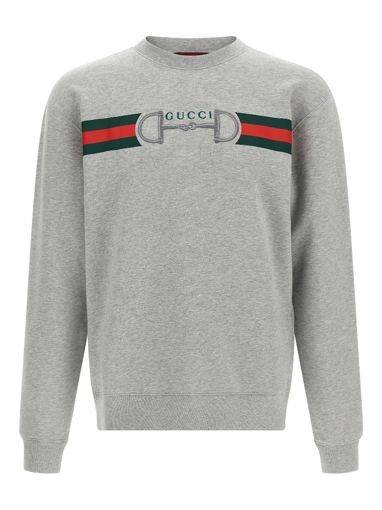 Gray Cotton Sweatshirt