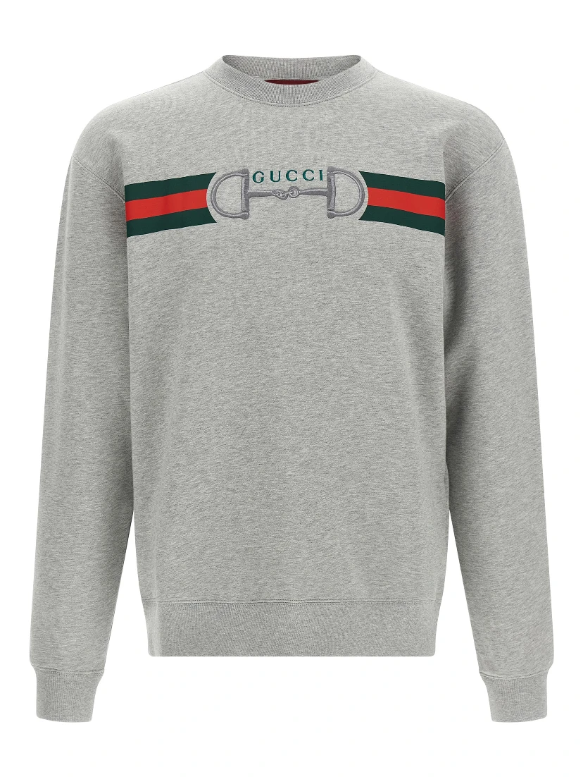 Gray Cotton Sweatshirt
