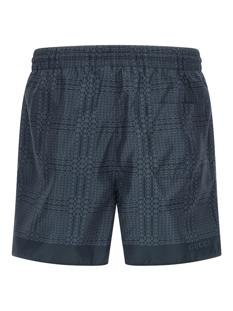 Blue Polyester Swim Shorts alternative