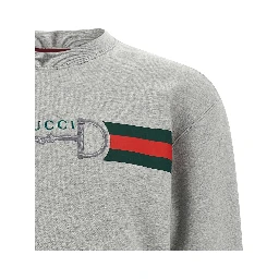 Gray Cotton Sweatshirt