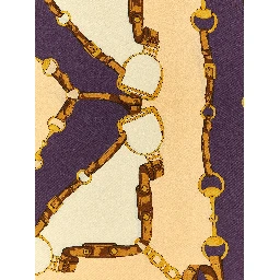 Beige Silk Scarf