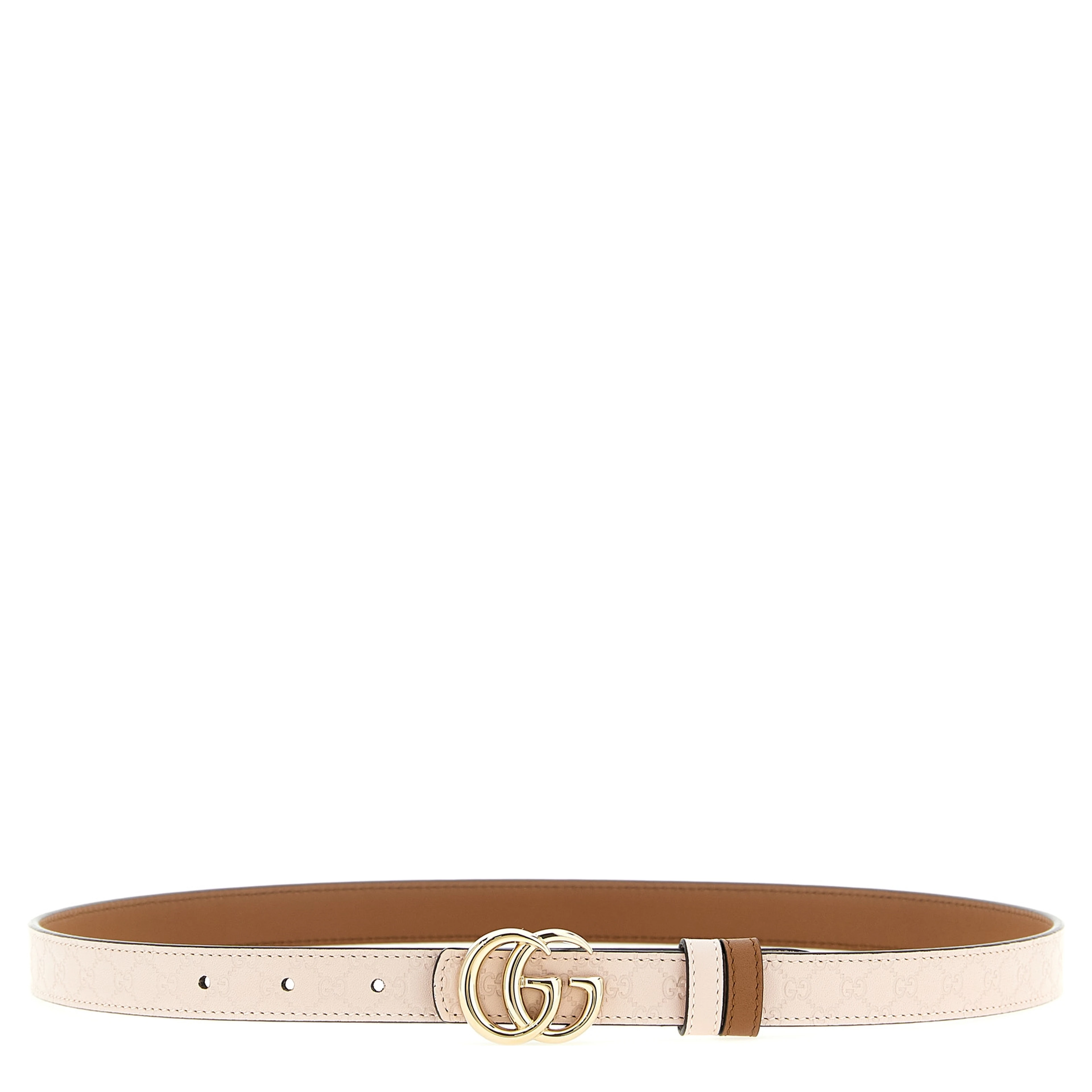 Multicolor Calfskin Thin Belt